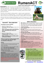 RumenACT – Beef/Sheep